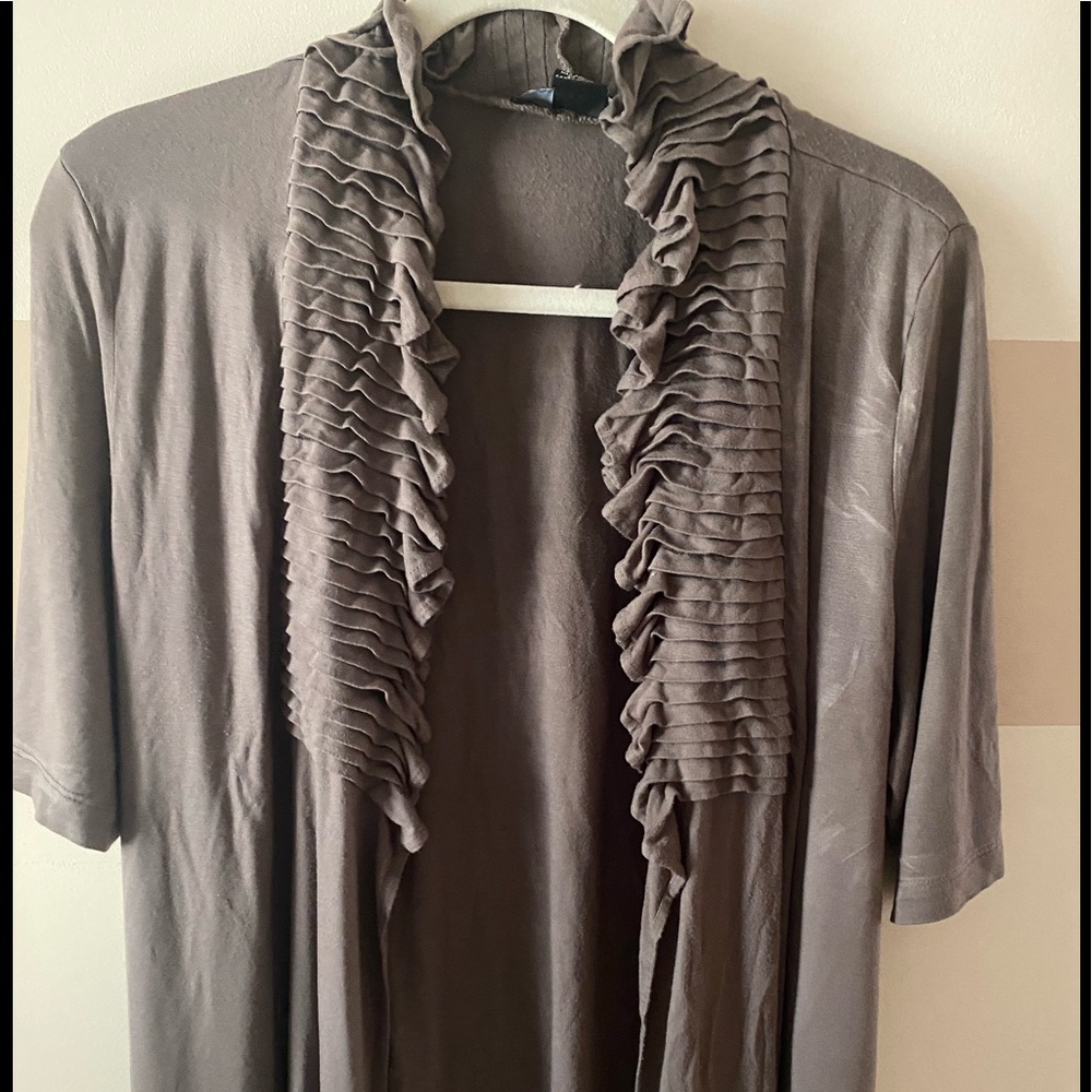 Short sleeve cardigan